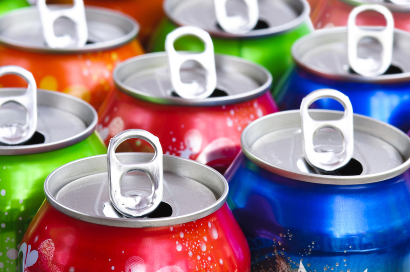 Latas de gaseosa | Shutterstock