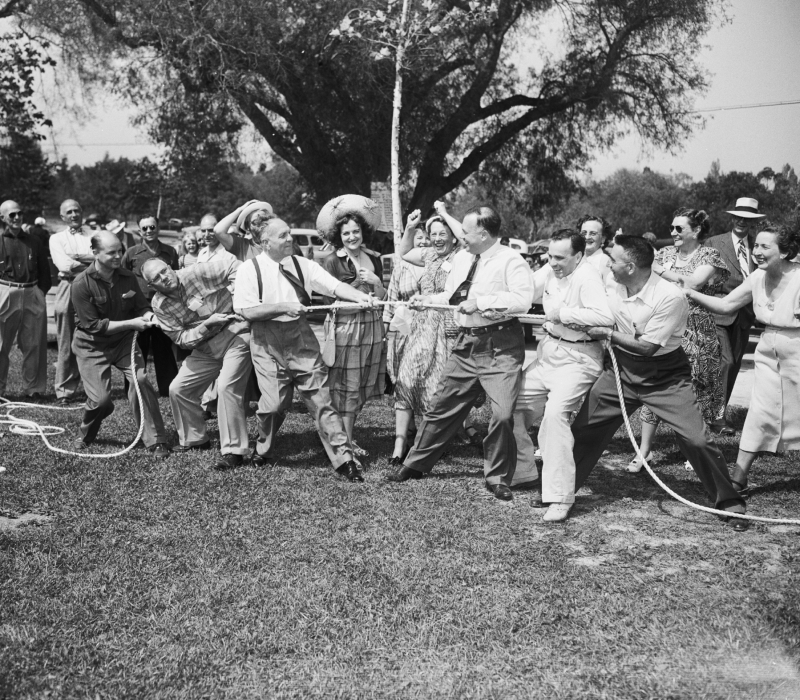 Going for a Pull | Getty Images Photo by Los Angeles Examiner/USC Libraries/Corbis/University of Southern California