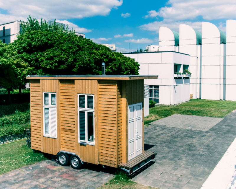 La casa 'Box-Car' | Alamy Stock Photo