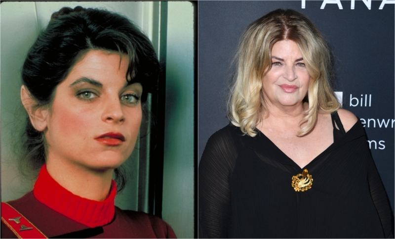 Kirstie Alley as Lt. Saavik | MovieStillsDB Photo by movienutt/Paramount Pictures & Getty Images Photo by Steve Granitz/WireImage