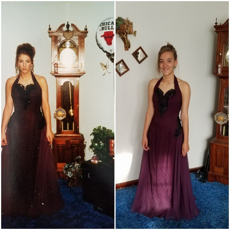 Abschlussballkleid im Ebenbild | Facebook/@TBooper