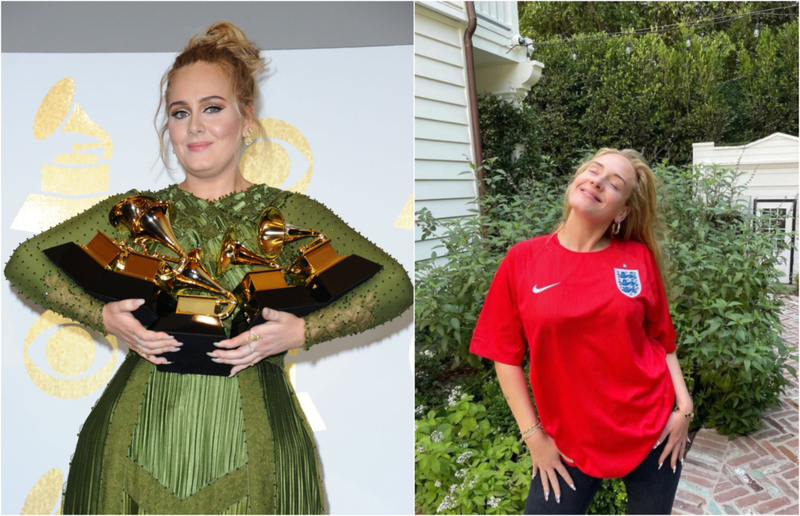 Adele – 19 Kilo | Getty Images Photo by Jason LaVeris/FilmMagic & Instagram.com/adele