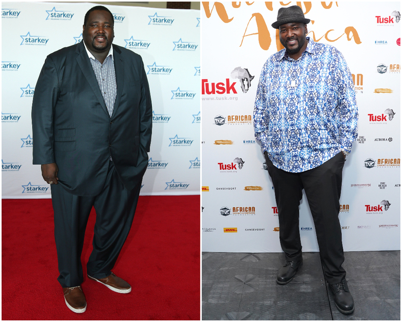 Quinton Aaron - 45 Kilo | Getty Images Photo by Adam Bettcher & Sean Zanni