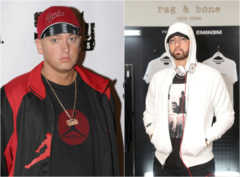 Eminem - 36,7 Kilo | Getty Images Photo by Mychal Watts/WireImage & David M. Benett