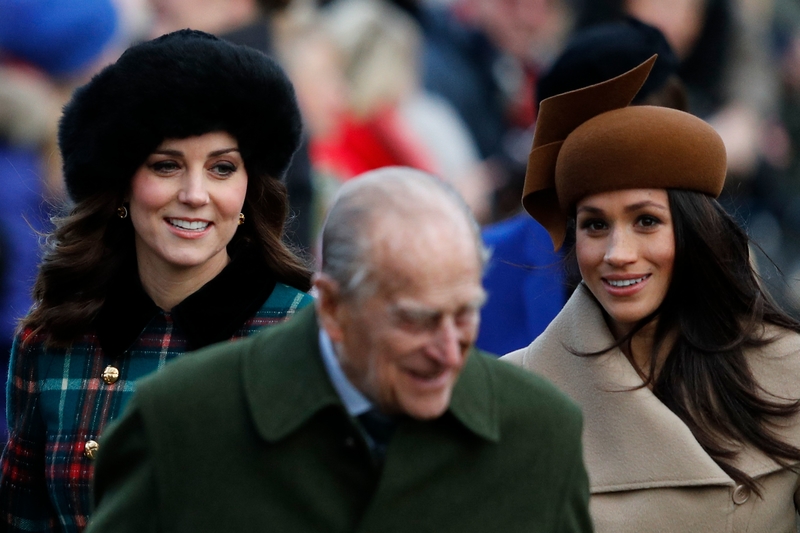 Kate und Meghan Markle | Getty Images Photo by ADRIAN DENNIS/AFP