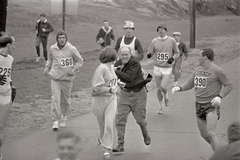 Der Boston Marathon im Jahr 1967 | Getty Images Photo by Bettmann