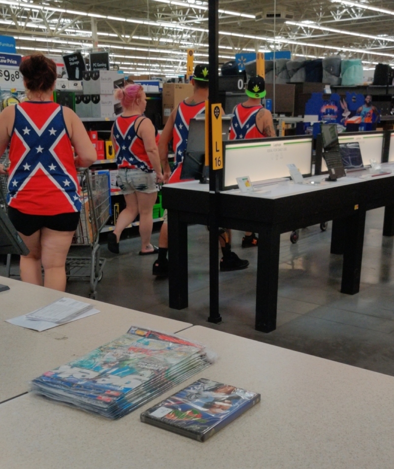 A próxima guerra civil começará no Walmart | Reddit.com/Porous7