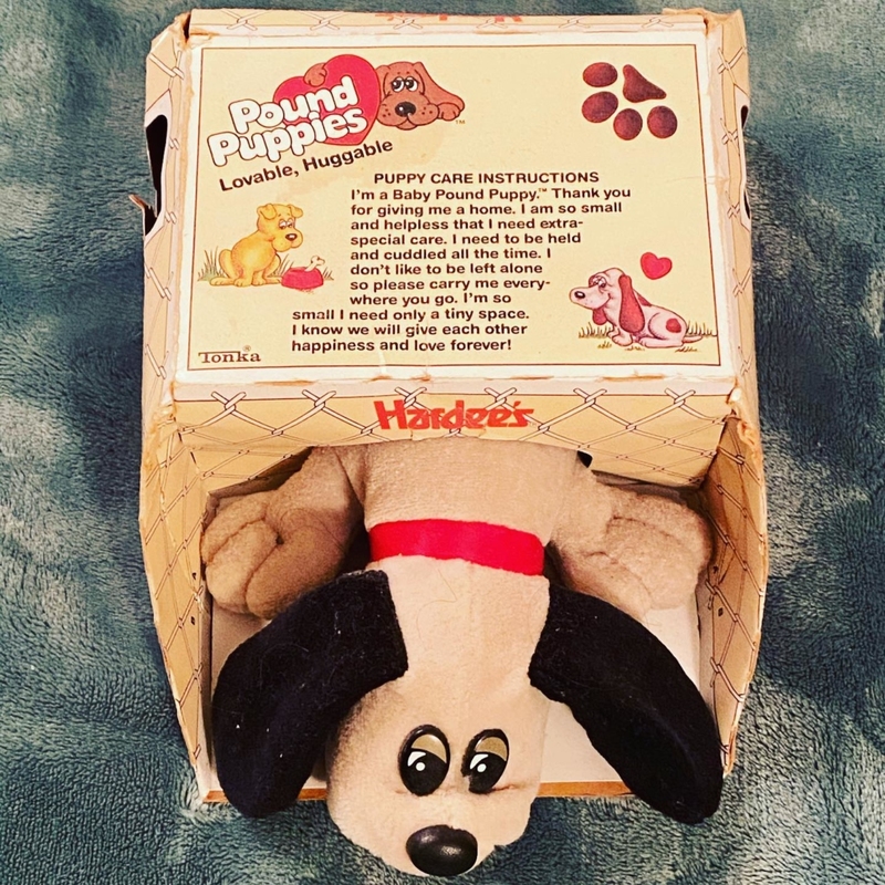 Erstausgabe von Pound Puppies aus Plüsch | Instagram/@treasure_chamber