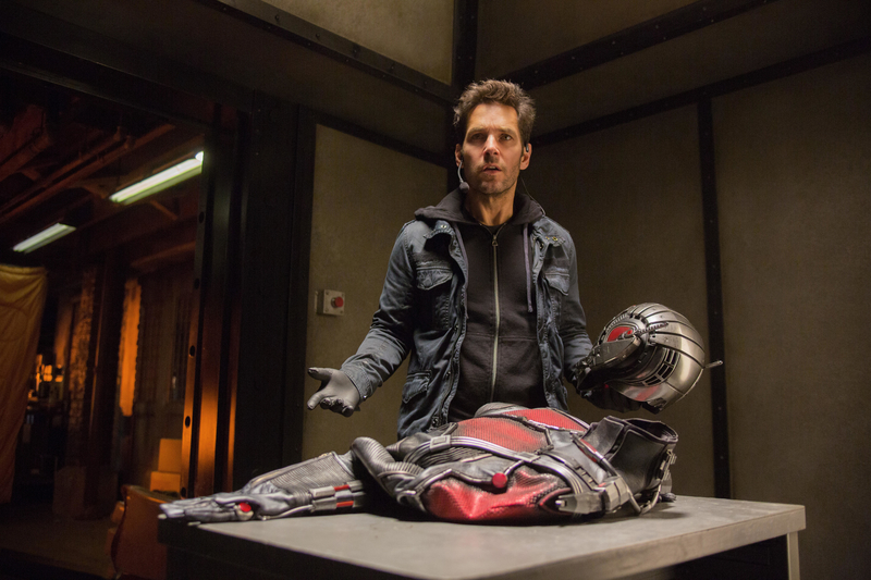 His High-Tech Ant-Man Costume | Alamy Stock Photo