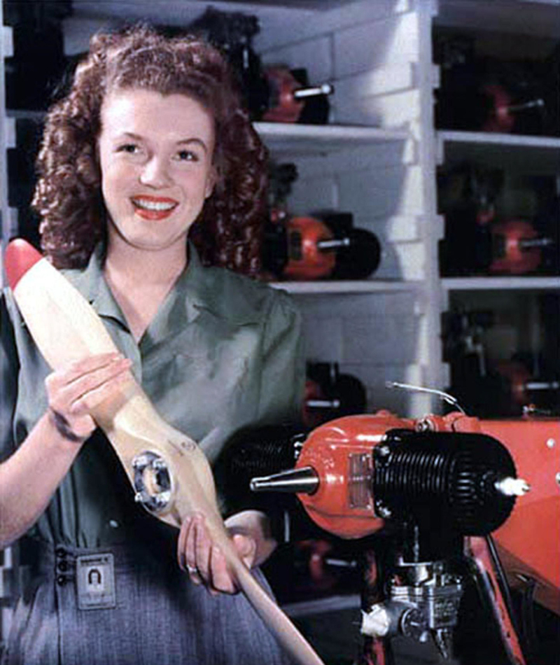 Guten Tag Norma Jean, 1944 | Alamy Stock Photo by PJF Military Collection