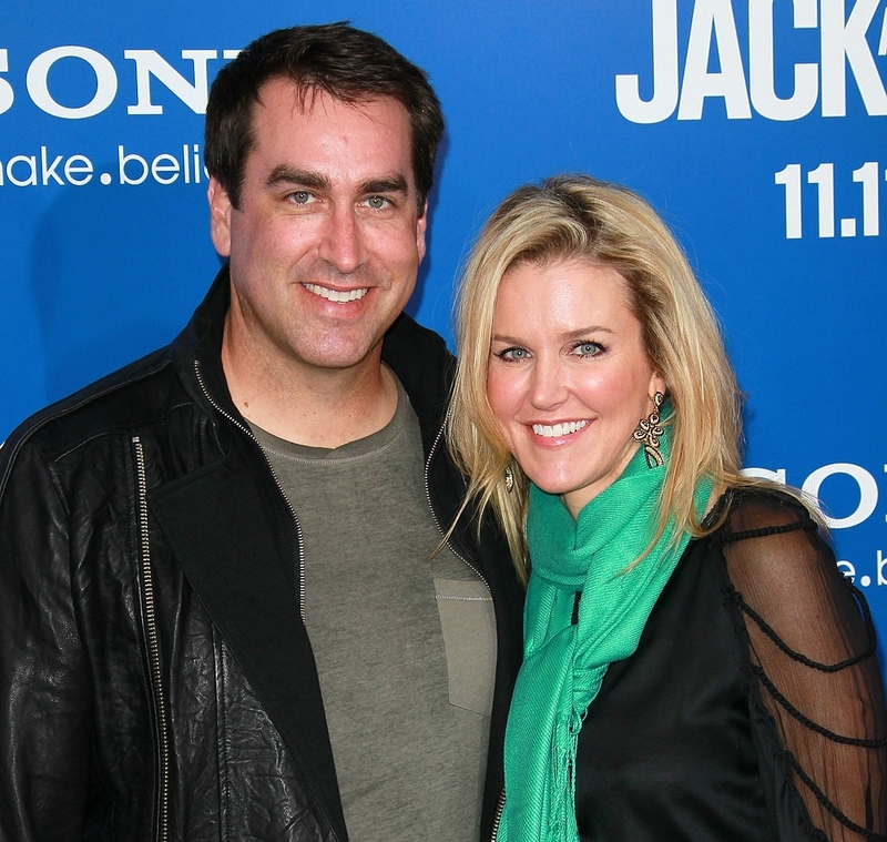 Rob Riggle y Tiffany Riggle (casados) | Getty Images Photo by David Livingston