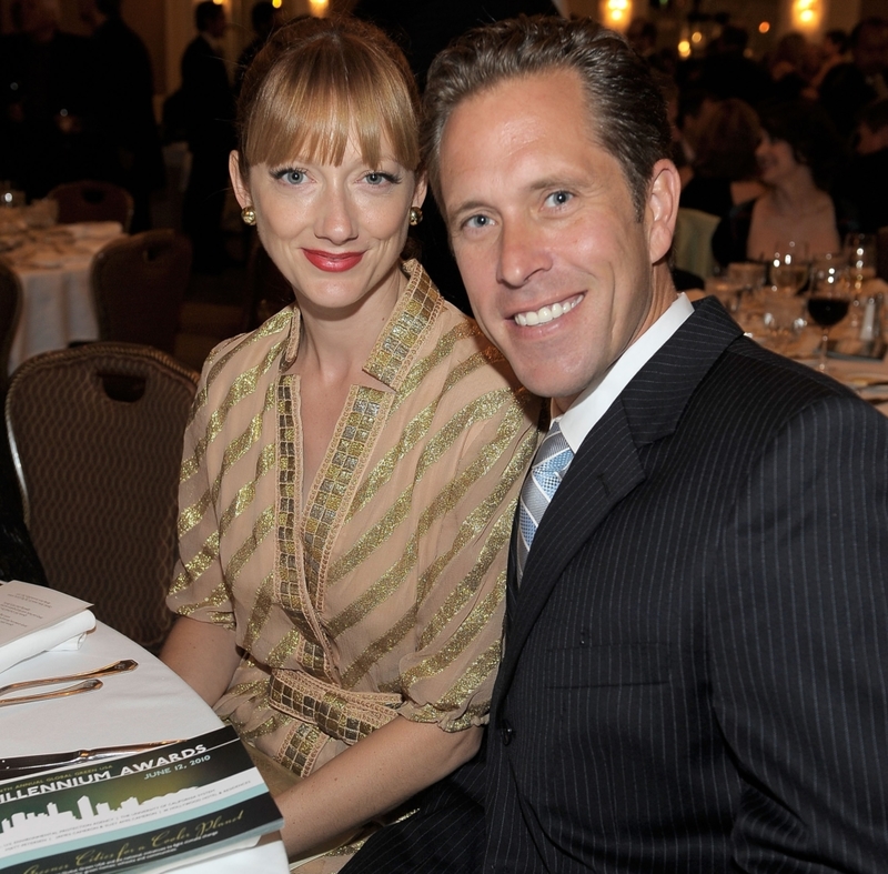 Judy Greer y Dean E. Johnson (casados) | Getty Images Photo by Charley Gallay/WireImage