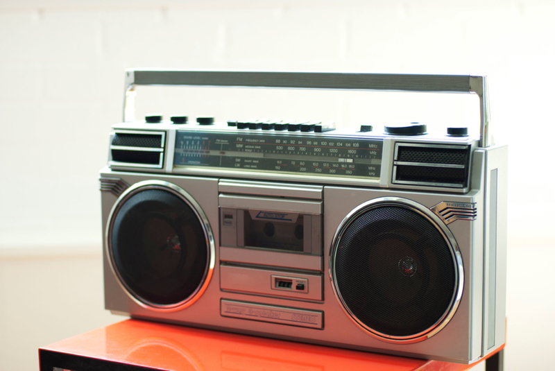 1980s Boom Boxes | Alamy Stock Photo