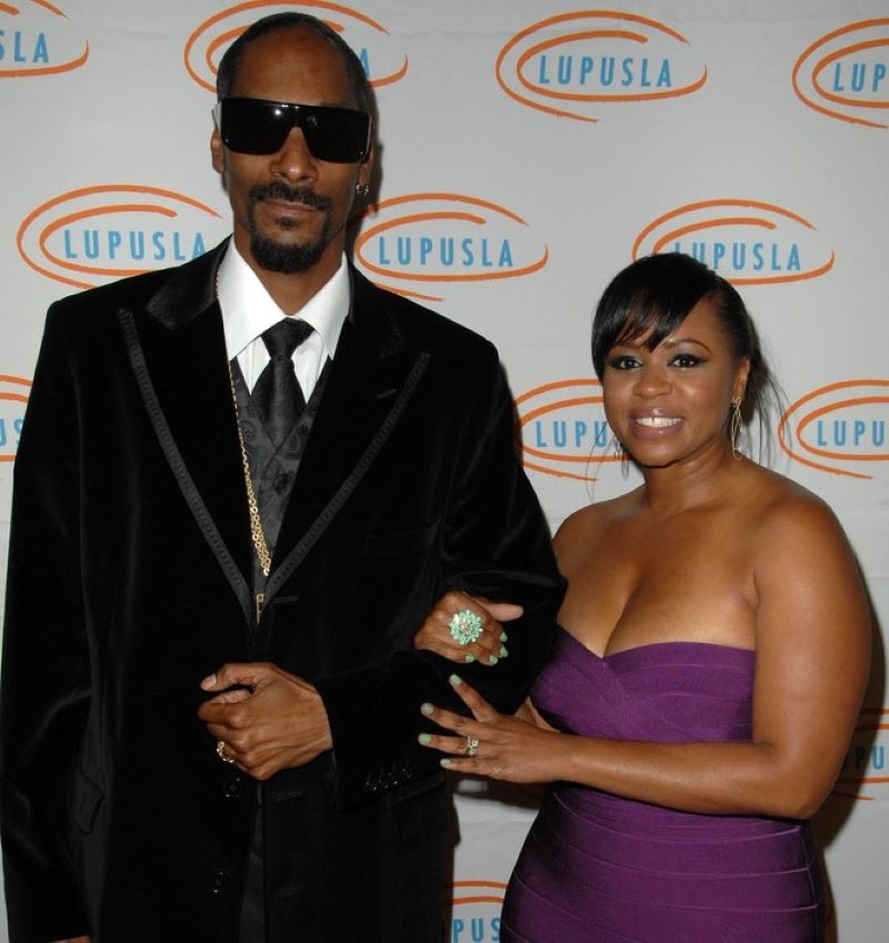 Snoop Dogg and Shante Broadus | Shutterstock