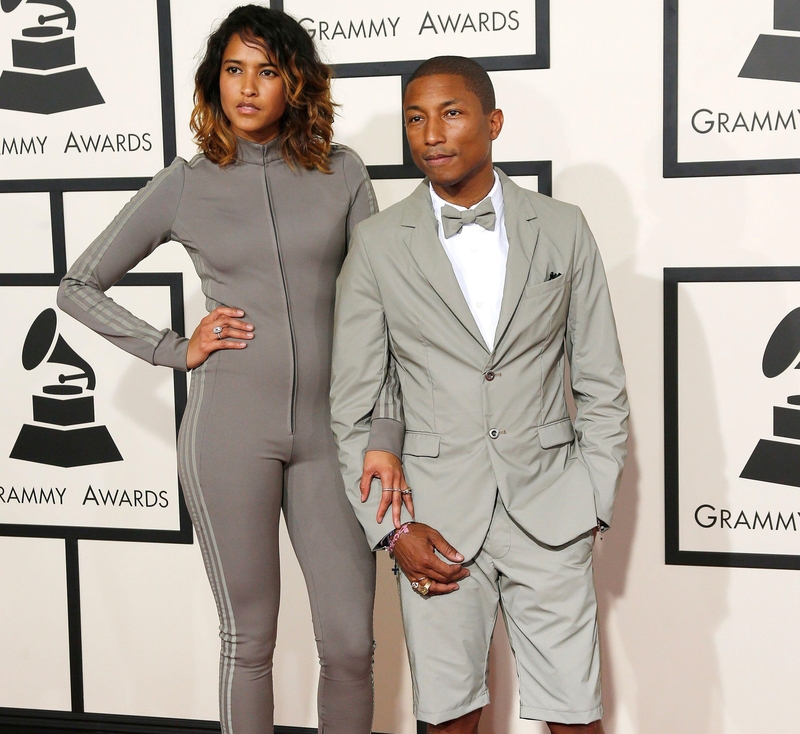Pharrell Williams and Helen Lasichanh | Alamy Stock Photo by REUTERS/Mario Anzuoni