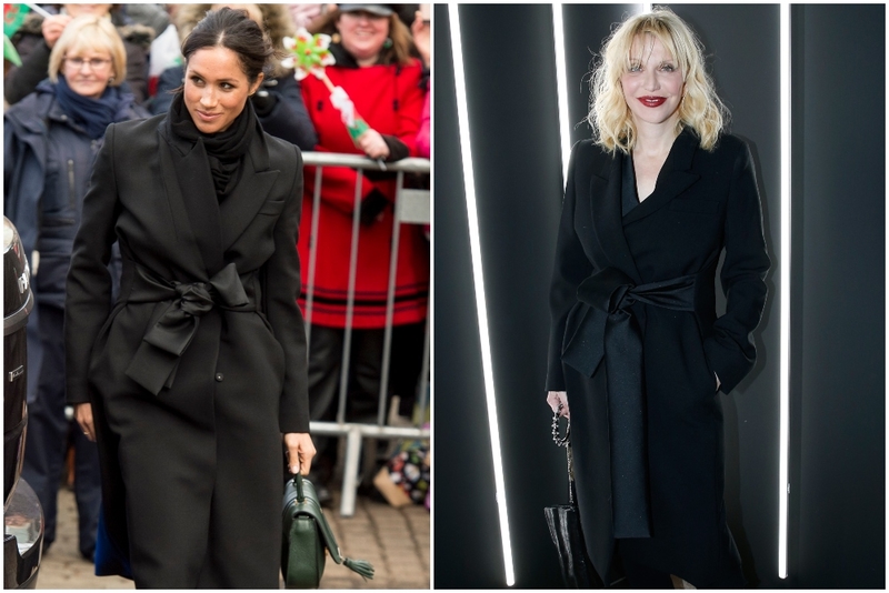 Meghan Markle Vs. Courtney Love | Getty Images Photo by Mark Cuthbert/UK Press & Bertrand Rindoff Petroff