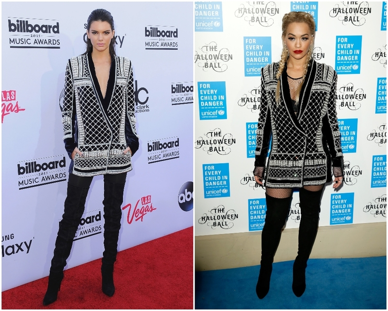 Kendall Jenner Vs. Rita Ora | Getty Images Photo by Jon Kopaloff/FilmMagic & Tristan Fewings