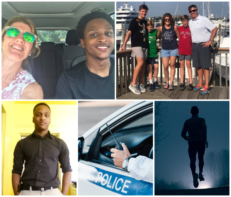 Walter Walked to His New Job, However, the Policeman Had a Different Plan for Him | Facebook/@jenny.lamey & @walter.carr.10 & Shutterstock & Getty Images Photo by giorgio1978