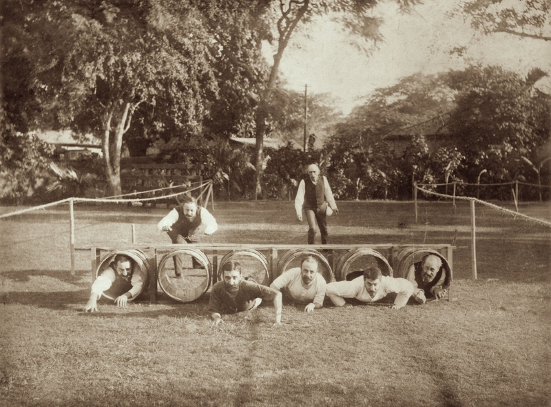 Before the Obstacle Course | Getty Images Photo by Hulton Archive