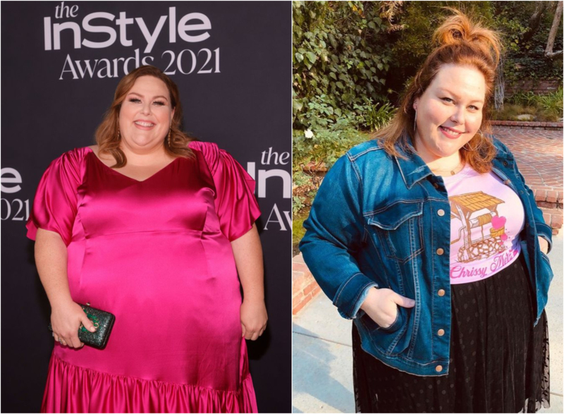 Chrissy Metz – 100 libras | Getty Images Photo by Amy Sussman/WireImage & Instagram.com/chrissymetz 