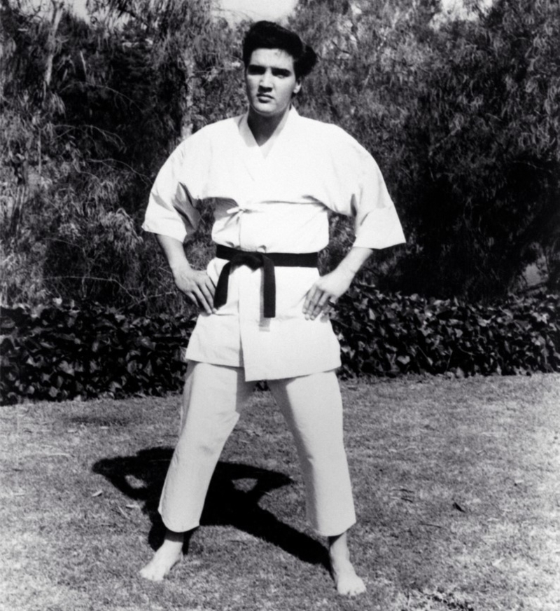 A Elvis le encantaba pasar tiempo en el Dojo | Alamy Stock Photo by Pictorial Press Ltd