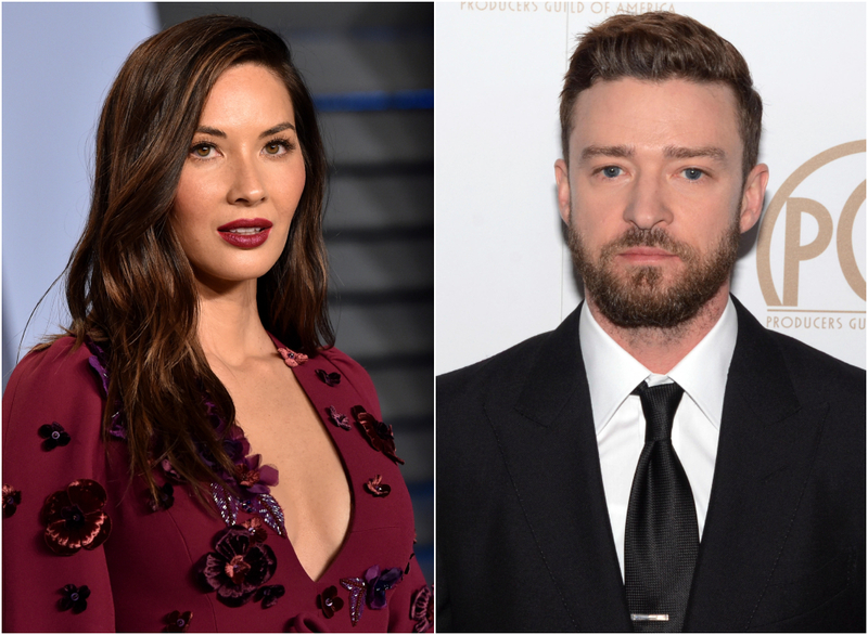 Justin conoce a Olivia Munn | Getty Images Photo by John Shearer & Alamy Stock Photo by Billy Bennight/The Photo Access