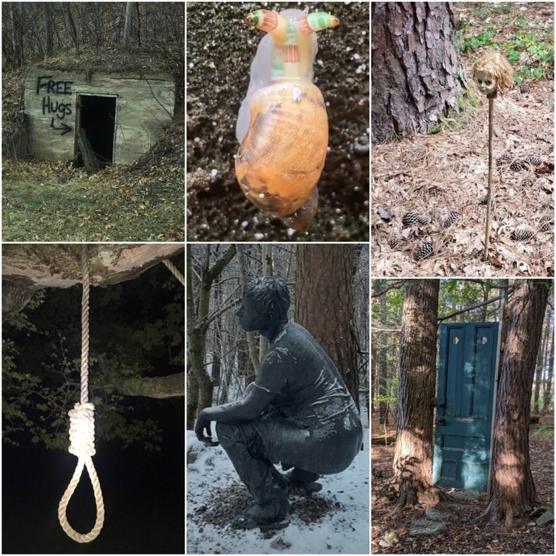 The Weirdest Things Ever Found in the Woods: Part 2 | Imgur.com/LimJahey504 & Reddit.com/ceepeejay88 & Reddit.com/Joe_Hanks & Reddit.com/shinslap & Imgur.com/gilbymour & Reddit.com/twonesix