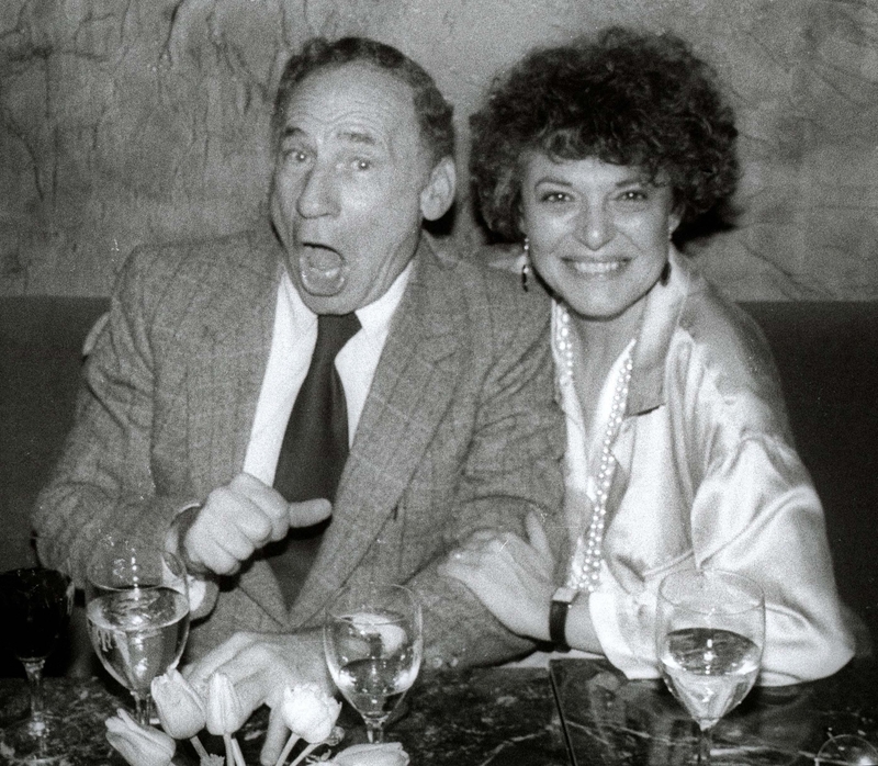 Anne Bancroft and Mel Brooks | Alamy Stock Photo by John Barrett/PHOTOlink /MediaPunch Inc