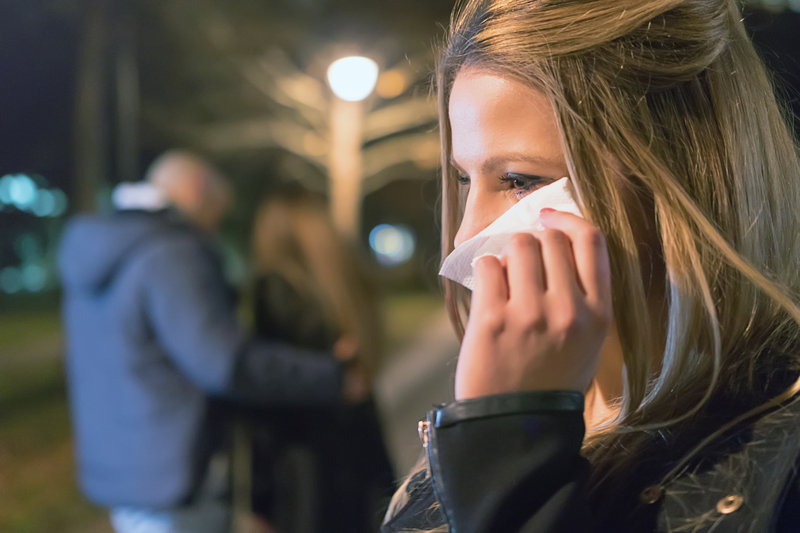 Confronting the Woman | Shutterstock