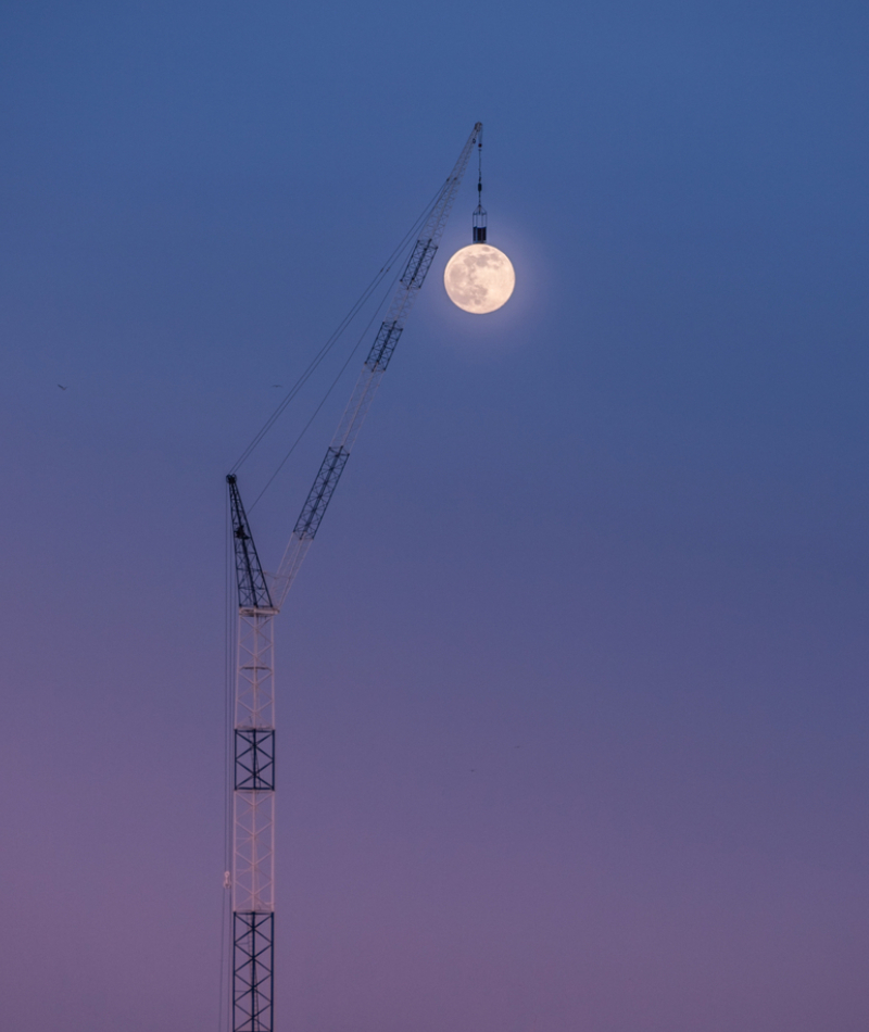 Colocando a lua no lugar | Shutterstock