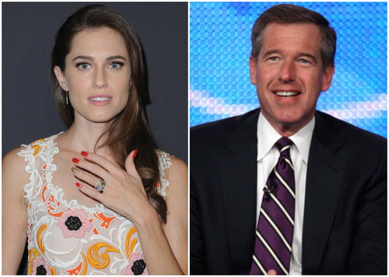 Allison Williams Is Brian Williams’s Daughter | Getty Images Photo by Jon Kopaloff/FilmMagic & Frederick M. Brown