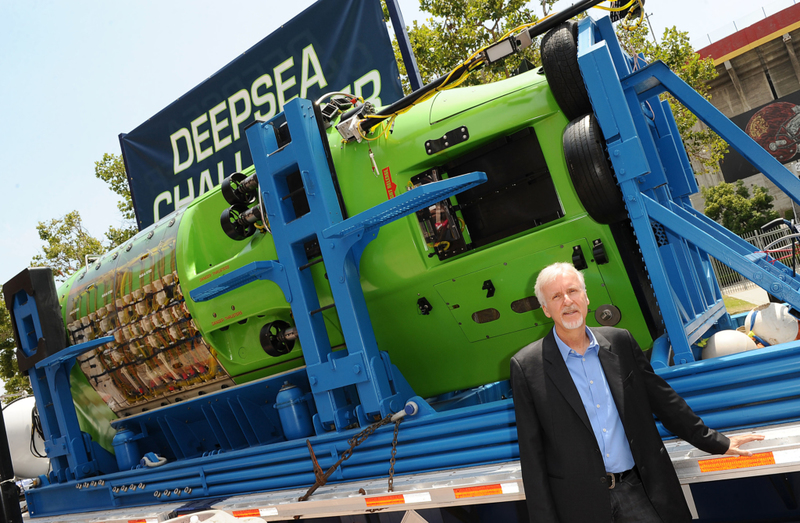 James Cameron vive su fantasía de Julio Verne con Triton | Getty Images Photo by Jason LaVeris/FilmMagic