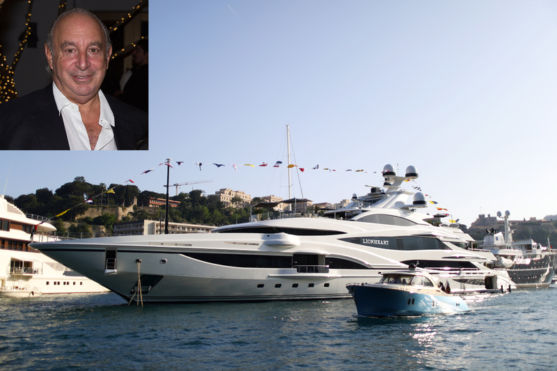 El Lionheart de Sir Philip Green | Getty Images Photo by Dan Istitene & Romain Maurice