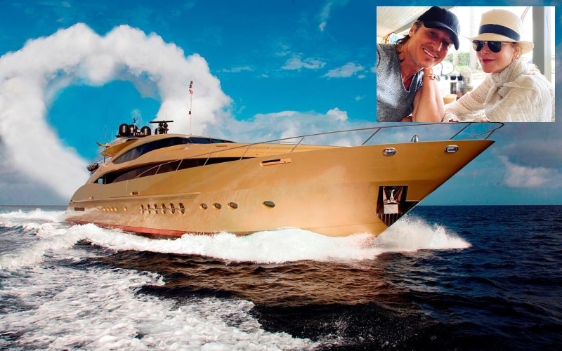 ¡Viva Hokulani! El yate de Nicole Kidman y Keith Urban | Instagram/@palmerjohnson_yachts & @keithurban