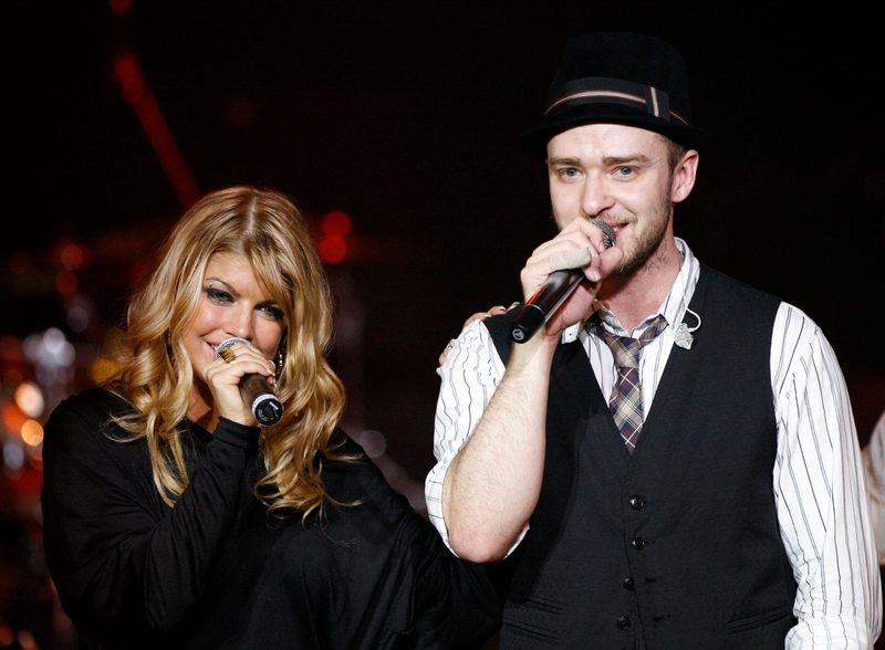 Justin Timberlake und Fergie | Alamy Stock Photo