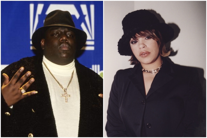 Notorious B.I.G und Faith Evans | Getty Images Photo by Raymond Boyd/Michael Ochs Archives & Larry Busacca/WireImage