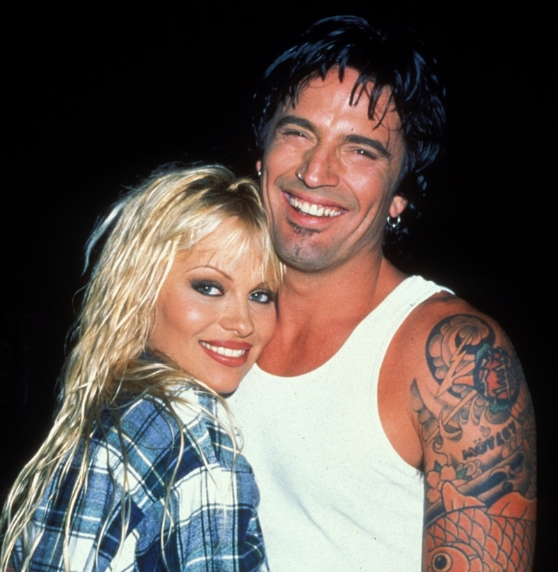 Pamela Anderson und Tommy-Lee | Getty Images Photo by Jeffrey Mayer/WireImage