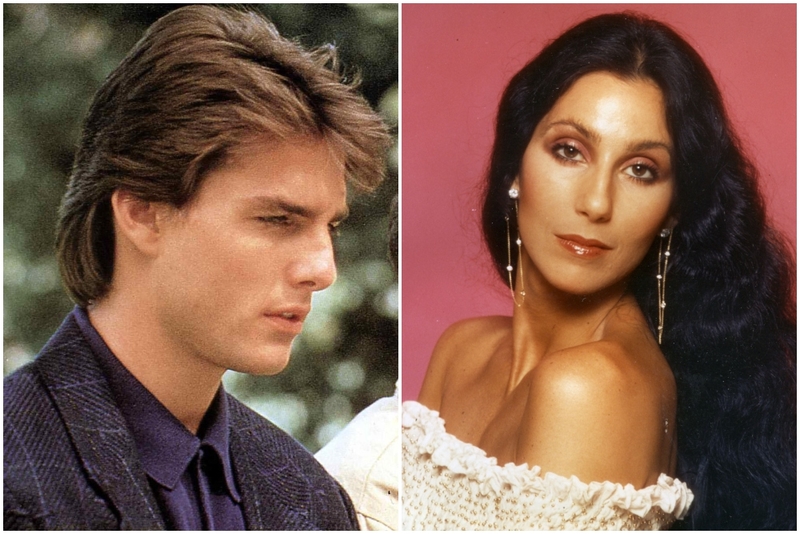 Cher und Tom Cruise | Alamy Stock Photo