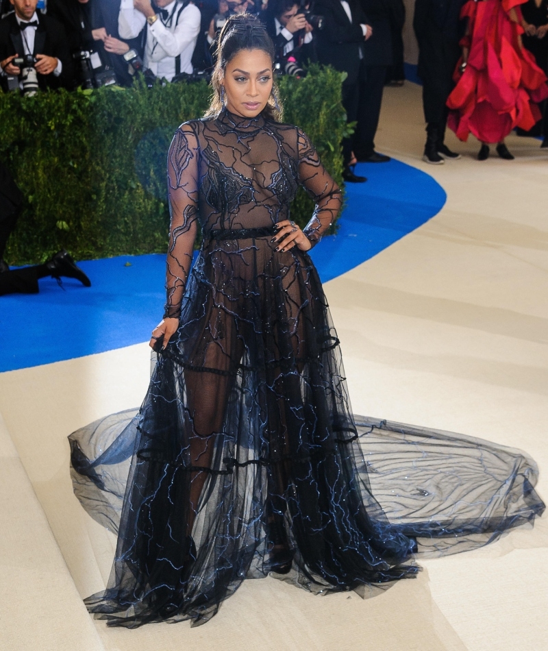 La La at the Met Gala | Alamy Stock Photo by WENN Rights Ltd