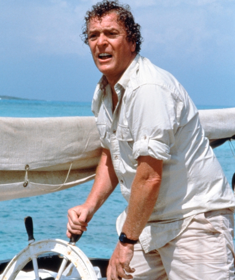 Michael Caine - Hoagie Newcombe (Jaws: The Revenge) | Alamy Stock Photo