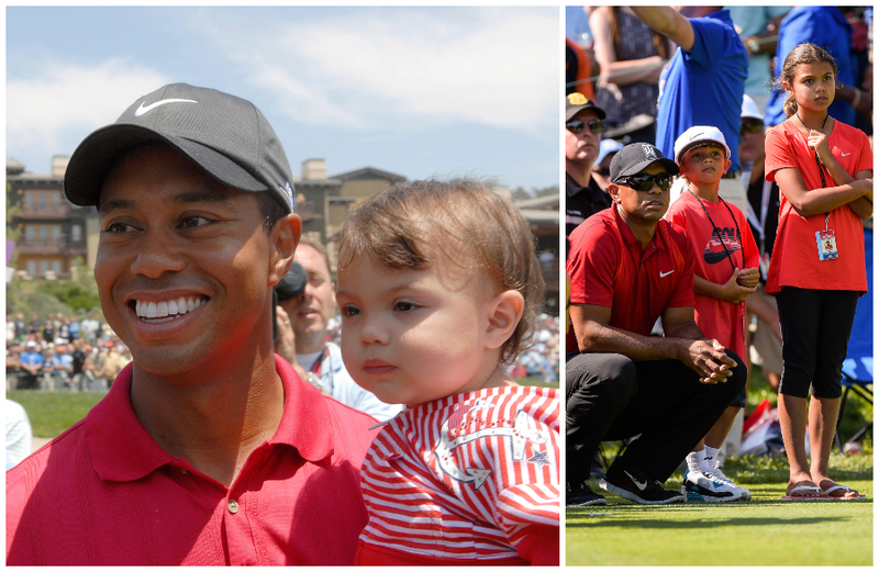 La hija de Tiger Woods: Sam Alexis Woods | Alamy Stock Photo & Getty Images Photo by Stan Badz