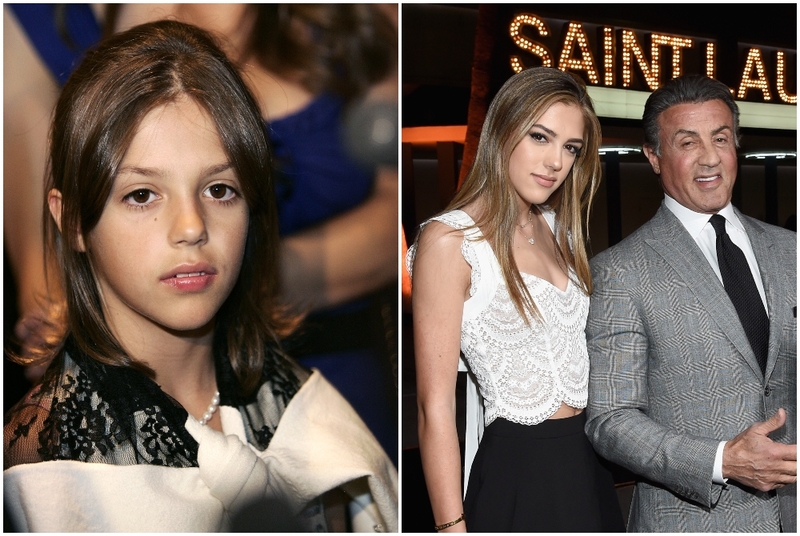 La hija de Sylvester Stallone: ​​Sistine Stallone | Getty Images Photo by Chris Farina/Corbis & Larry Busacca