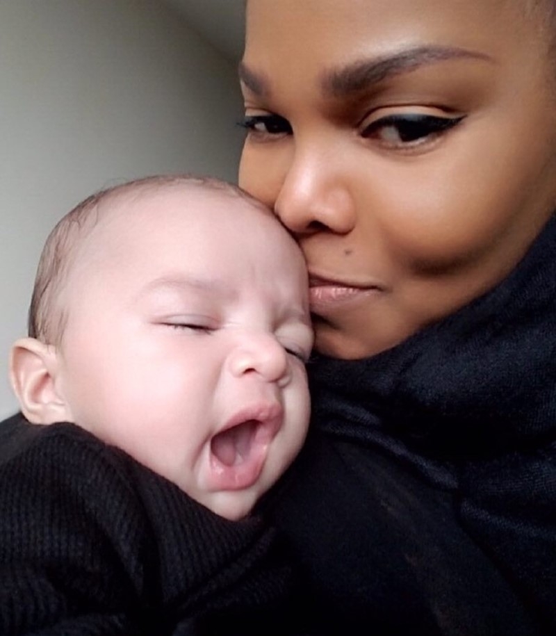 El hijo de Janet Jackson: Eissa | Instagram/@janetjackson