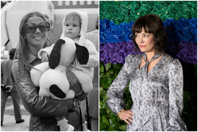 La hija de Natalie Wood: Natasha Gregson Wagner | Getty Images Photo by Evening Standard/Hulton Archive & Shutterstock