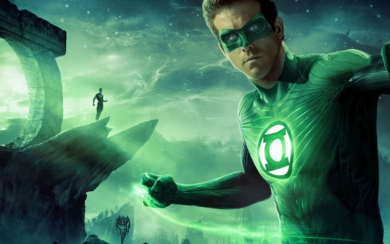 Ryan Reynolds como Hal Jordan em 