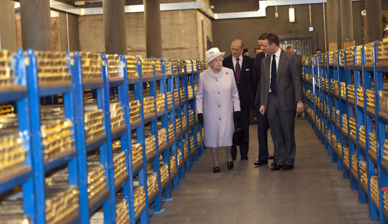 Tresorräume der Bank of England | Alamy Stock Photo