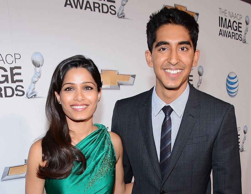 Freida Pinto y Dev Patel | Getty Images Photo by Mark Davis