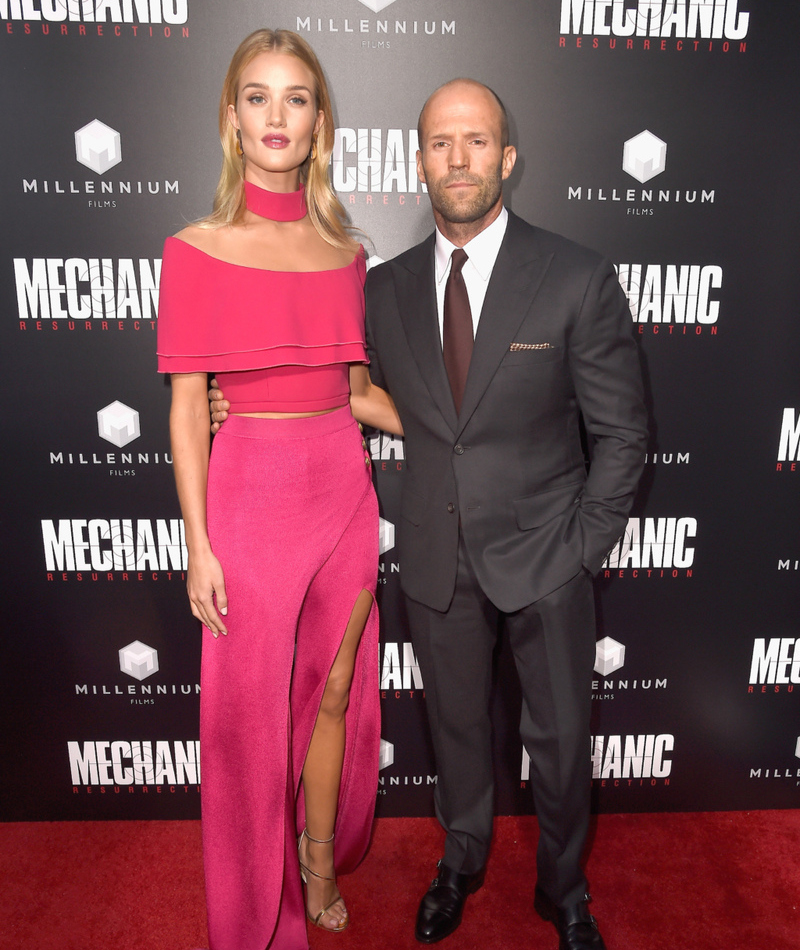 Rosie Huntington-Whiteley y Jason Statham | Getty Images Photo by Frazer Harrison