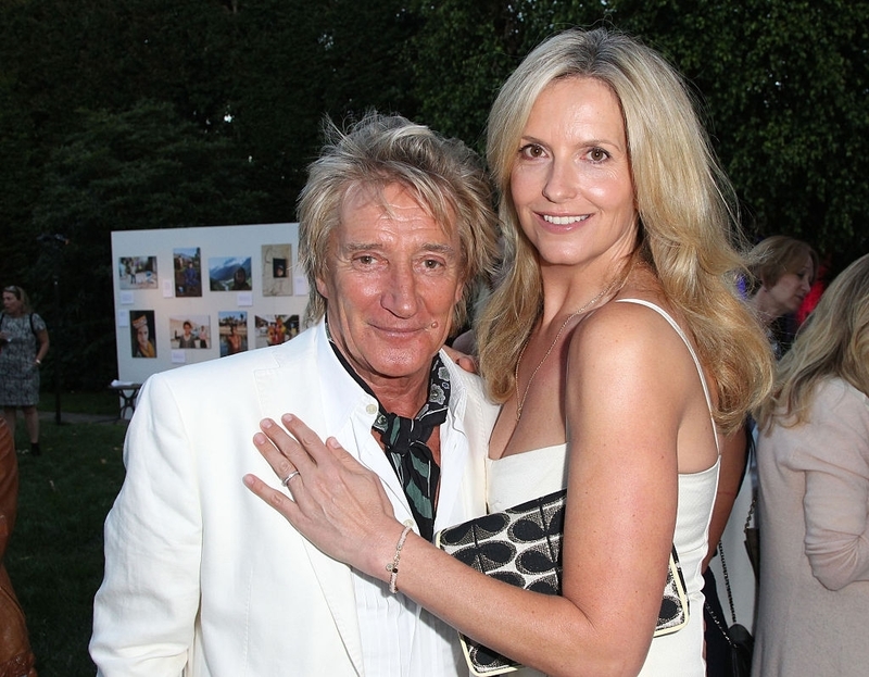 Rod Stewart y Penny Lancaster | Getty Images Photo by David Buchan