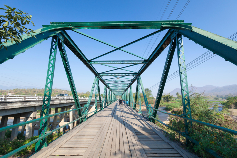 Pai Memorial Bridge, Thailand | Alamy Stock Photo by stefano baldini